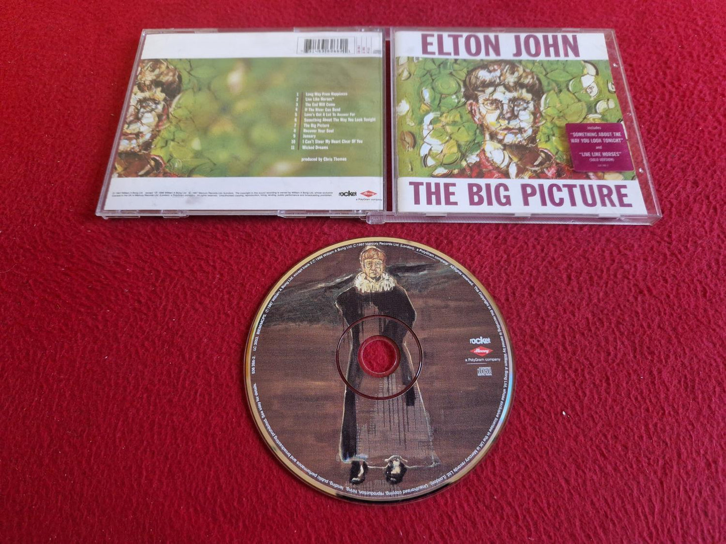 ELTON JOHN THE BIG PICTURE CD