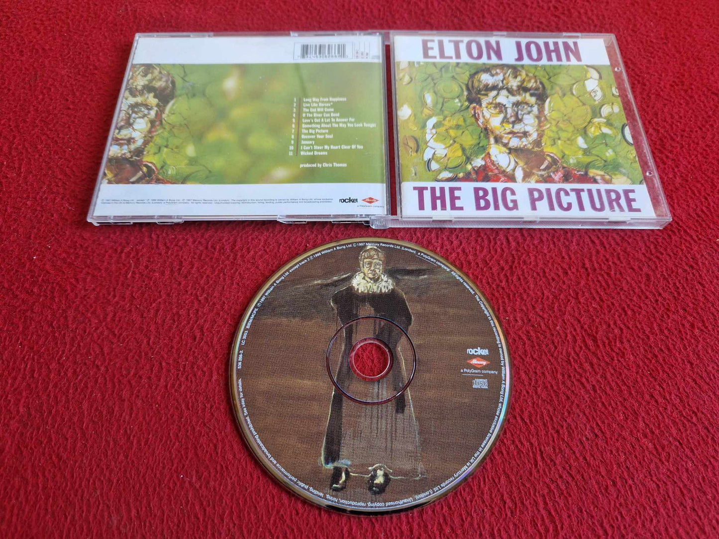 ELTON JOHN THE BIG PICTURE CD