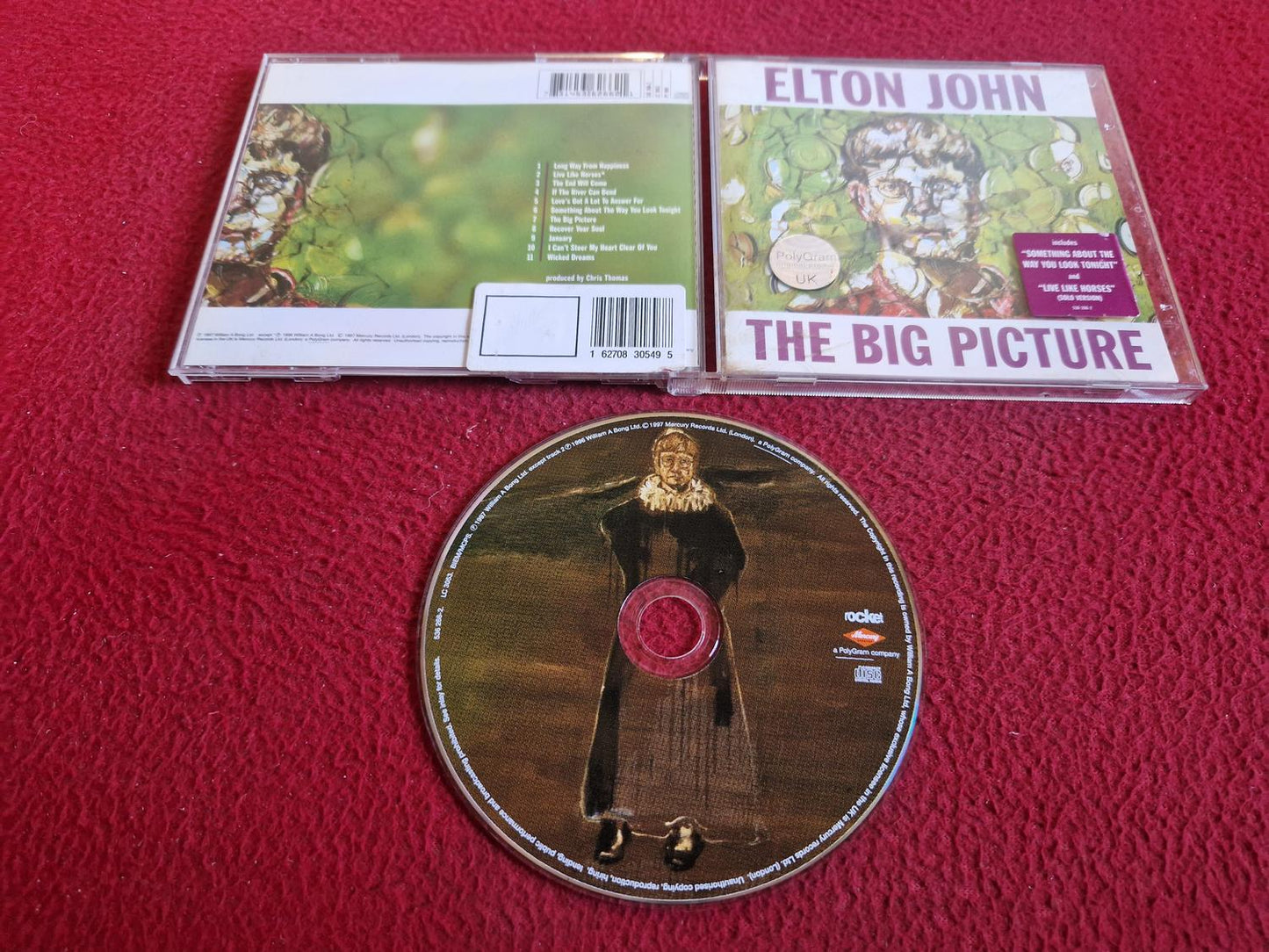 ELTON JOHN THE BIG PICTURE CD