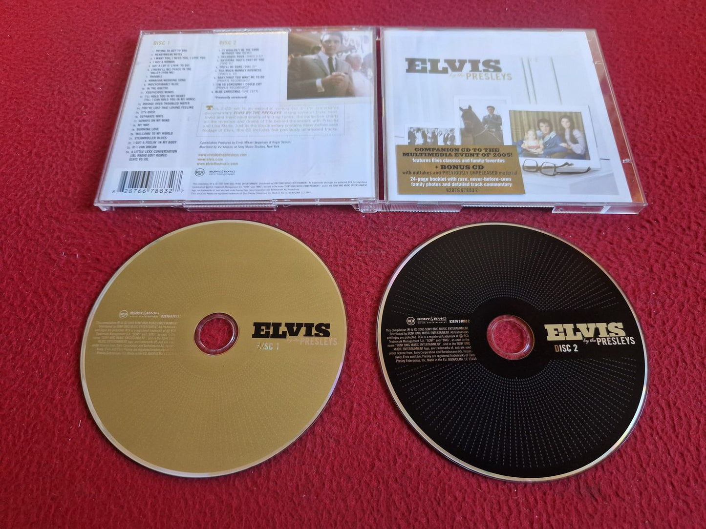 ELVIS BY THE PRESLEYS CD