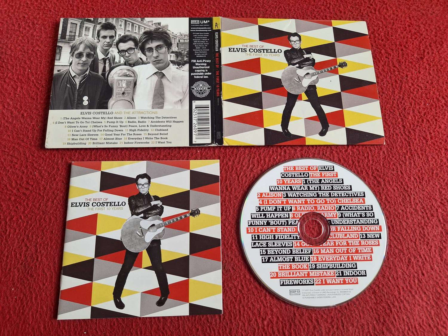 ELVIS COSTELLO THE BEST OF THE FIRST 10 YEARS CD