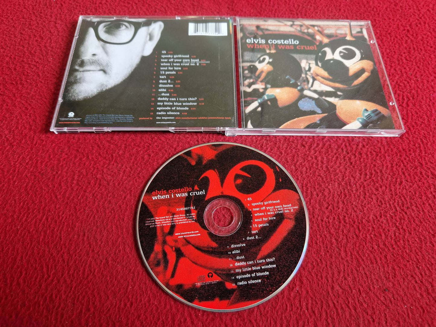 ELVIS COSTELLO WHEN I WAS CRUEL CD