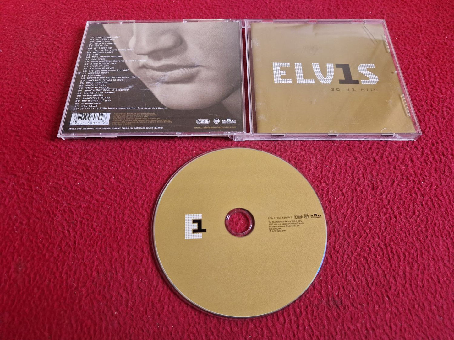 ELVIS PRESLEY 30 #1 HITS CD