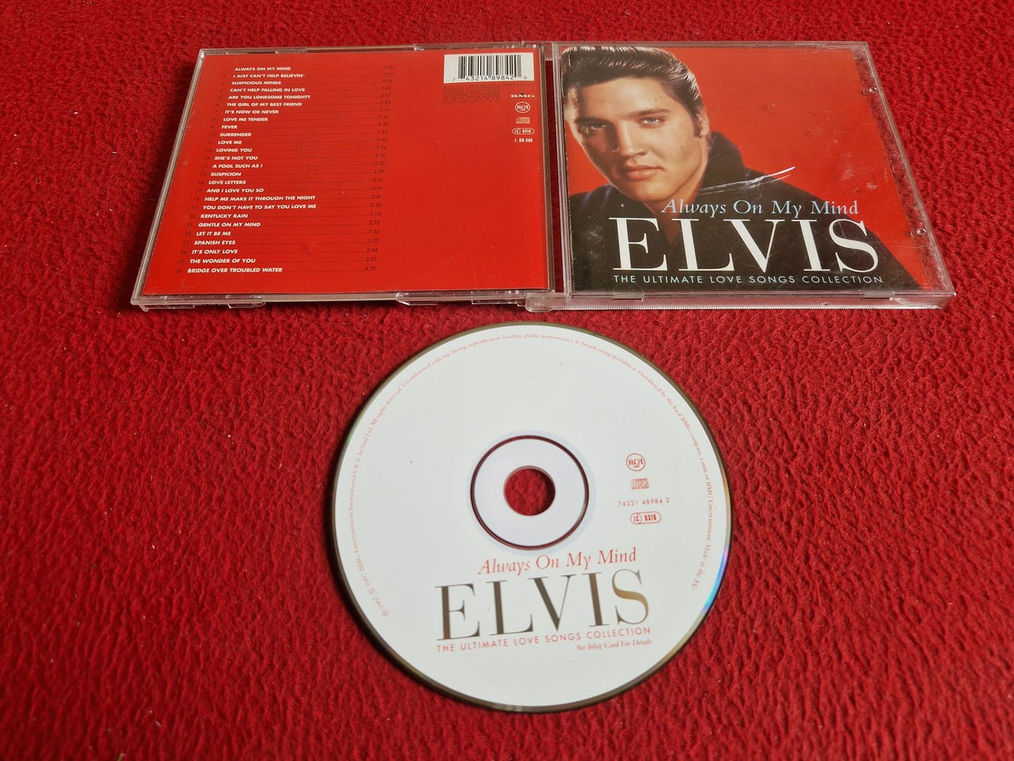 ELVIS PRESLEY ALWAYS ON MY MIND THE ULTIMATE LOVE SONGS COLLECTION CD