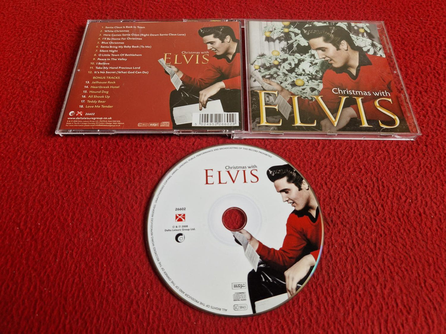 ELVIS PRESLEY CHRISTMAS WITH CD