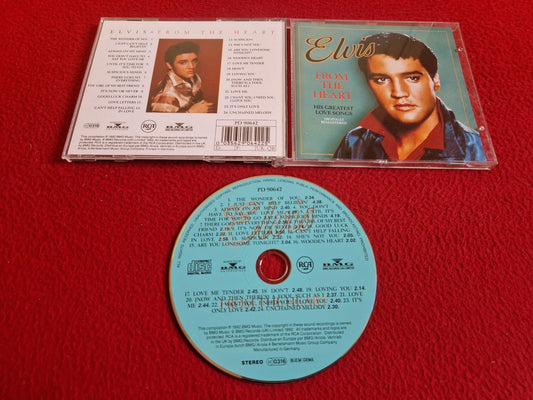 ELVIS PRESLEY – FROM THE HEART (HIS GREATEST LOVE SONGS) CD