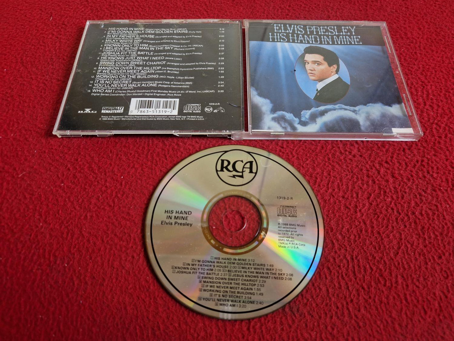 ELVIS PRESLEY HIS HAND IN MINE CD
