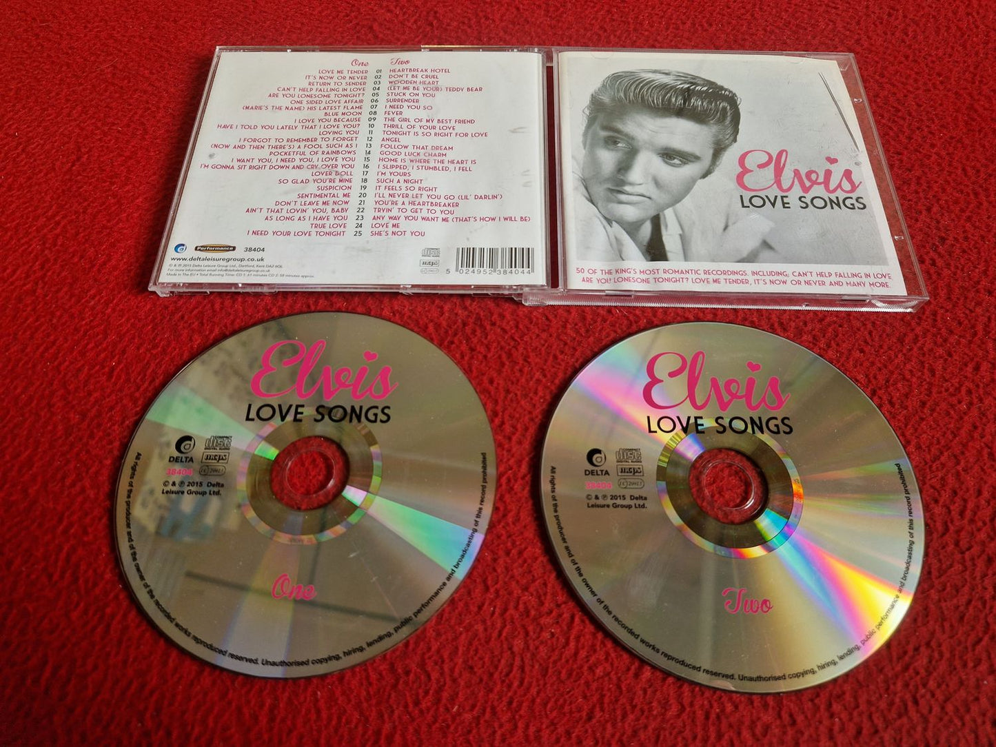ELVIS PRESLEY LOVE SONGS CD