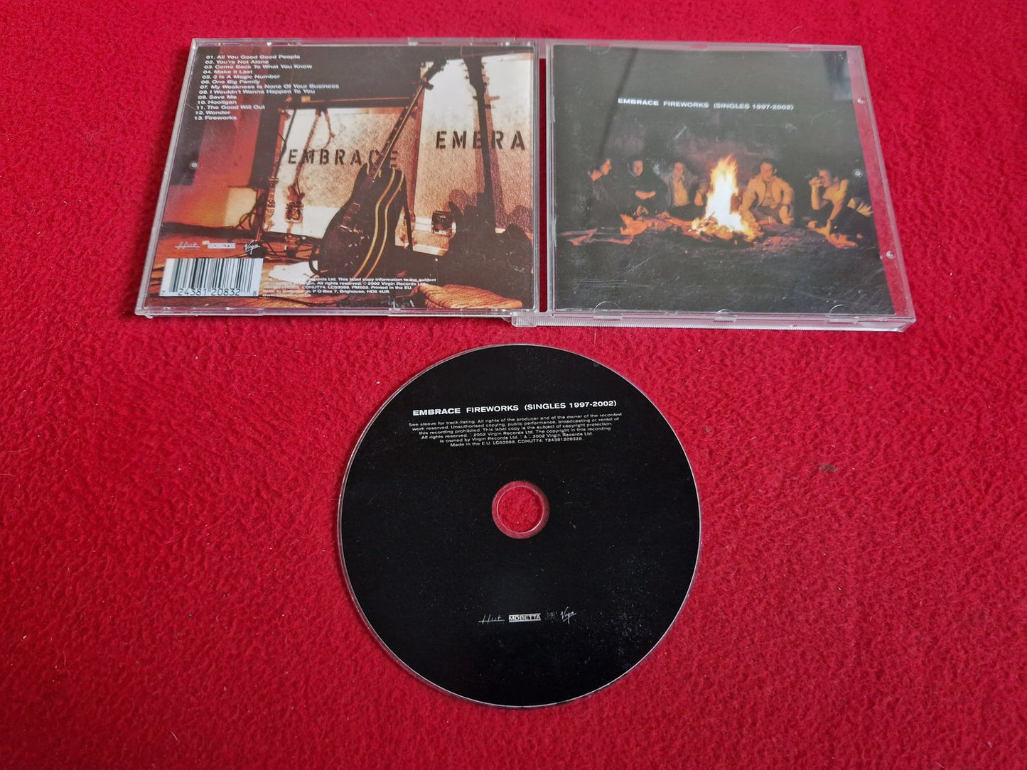 EMBRACE FIREWORKS (SINGLES 1997 - 2002) CD