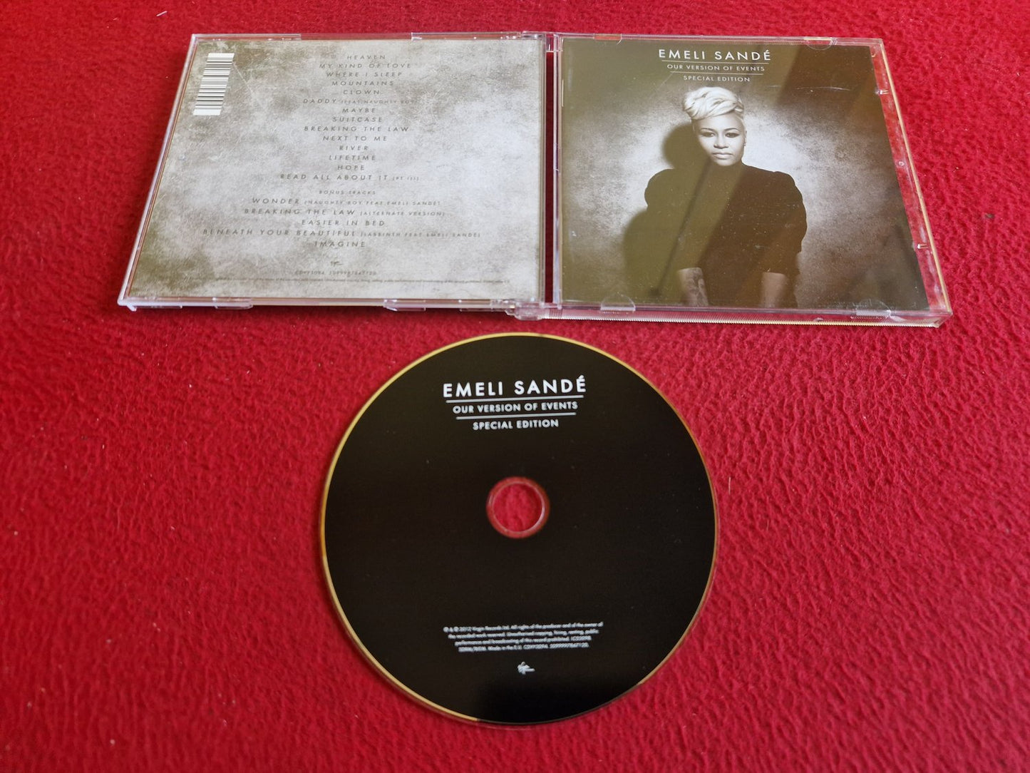 EMELI SANDE OUR VERSION OF EVENTS SPECIAL EDITION CD