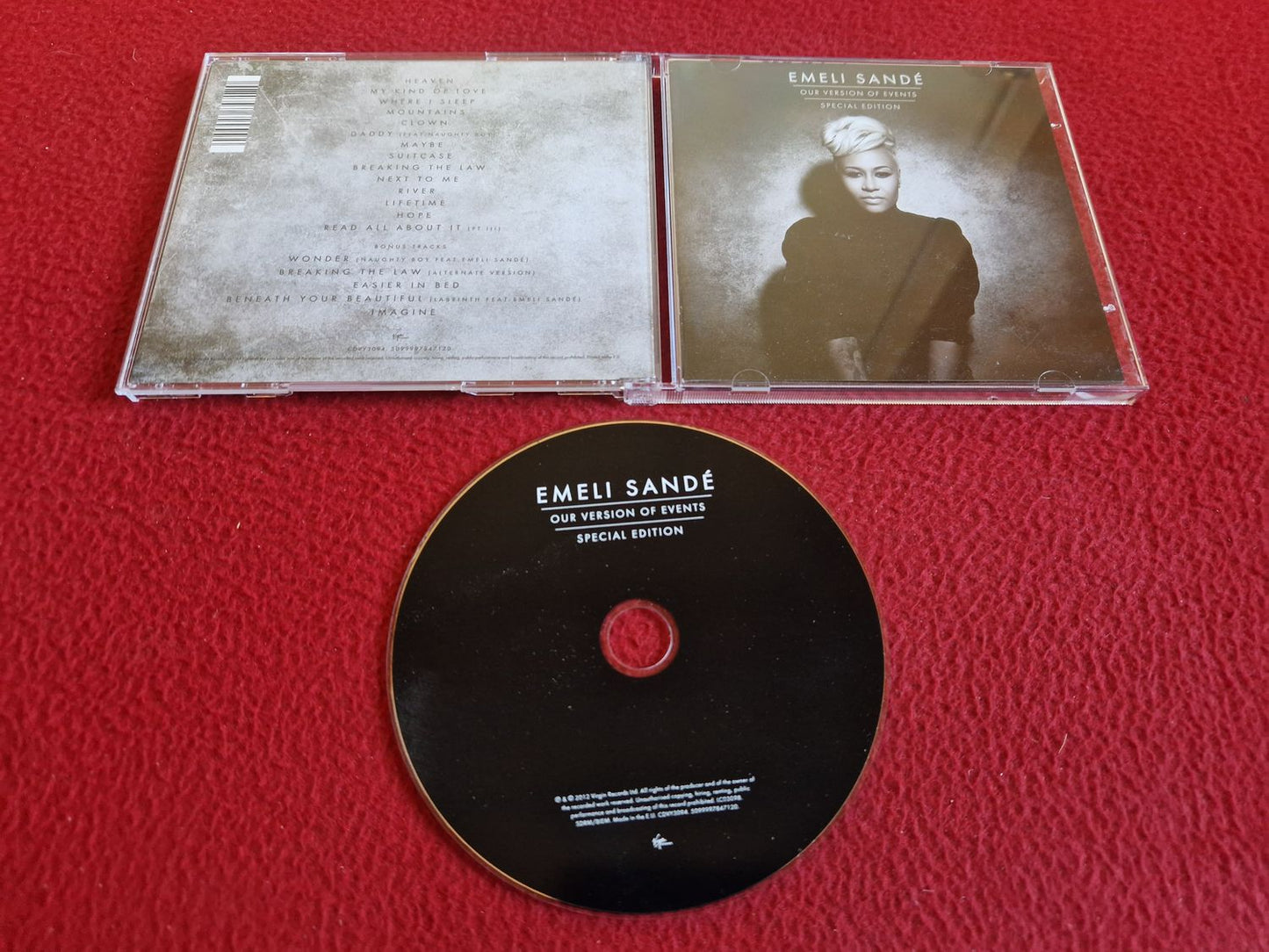 EMELI SANDE OUR VERSION OF EVENTS SPECIAL EDITION CD