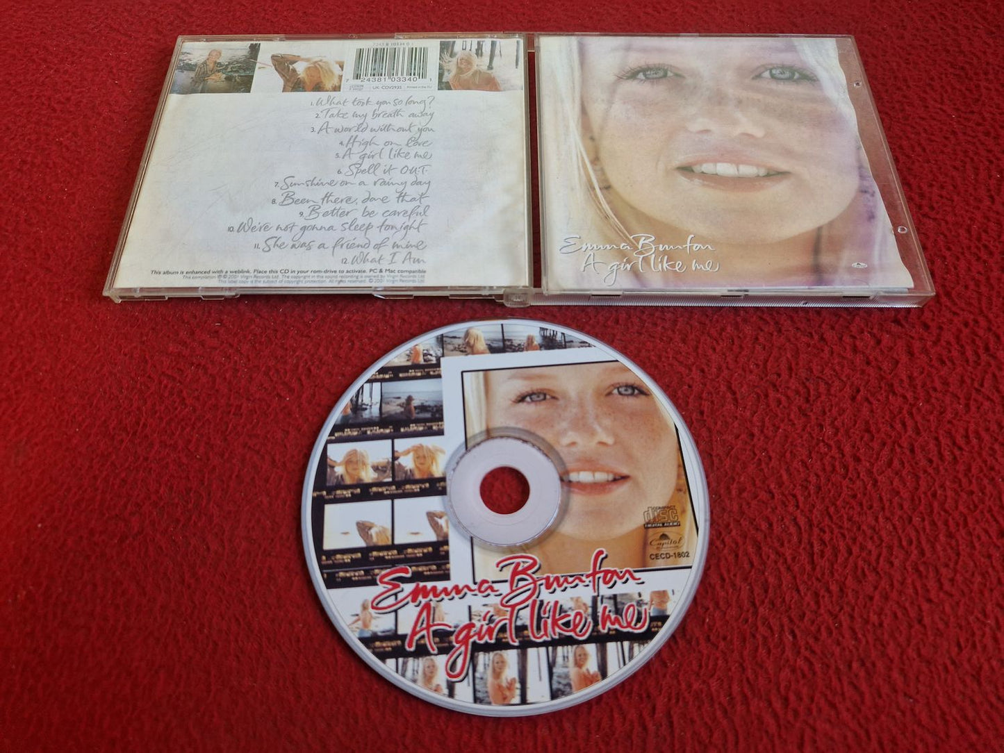 EMMA BUNTON A GIRL LIKE ME CD