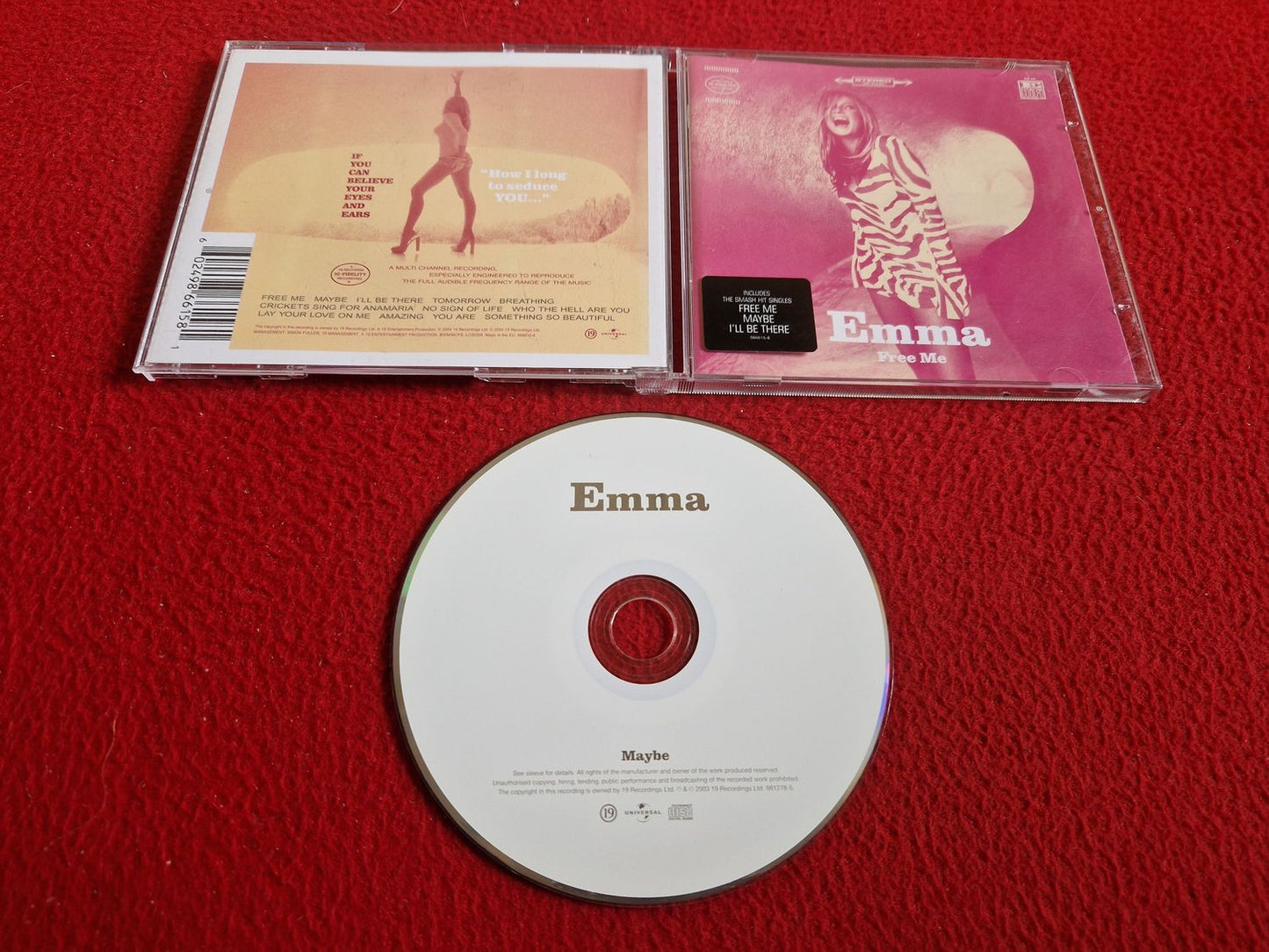 EMMA FREE ME CD