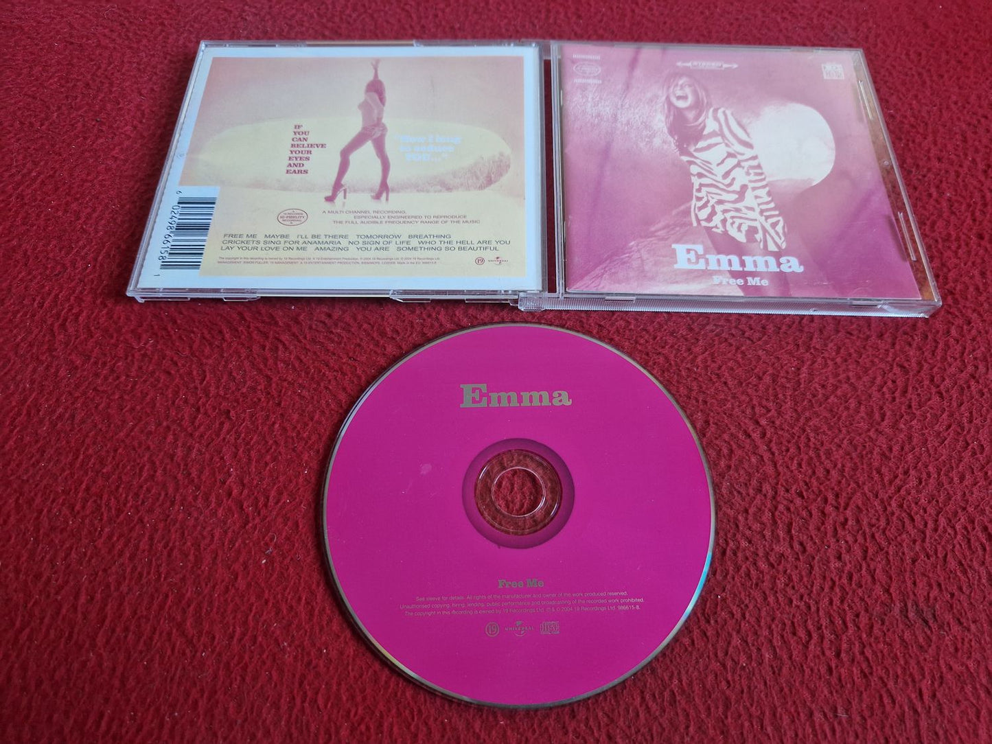 EMMA FREE ME CD