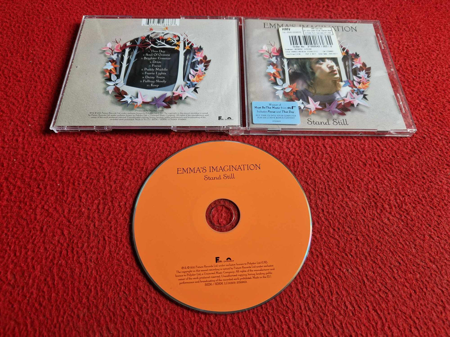 EMMA'S IMAGINATION STAND STILL CD