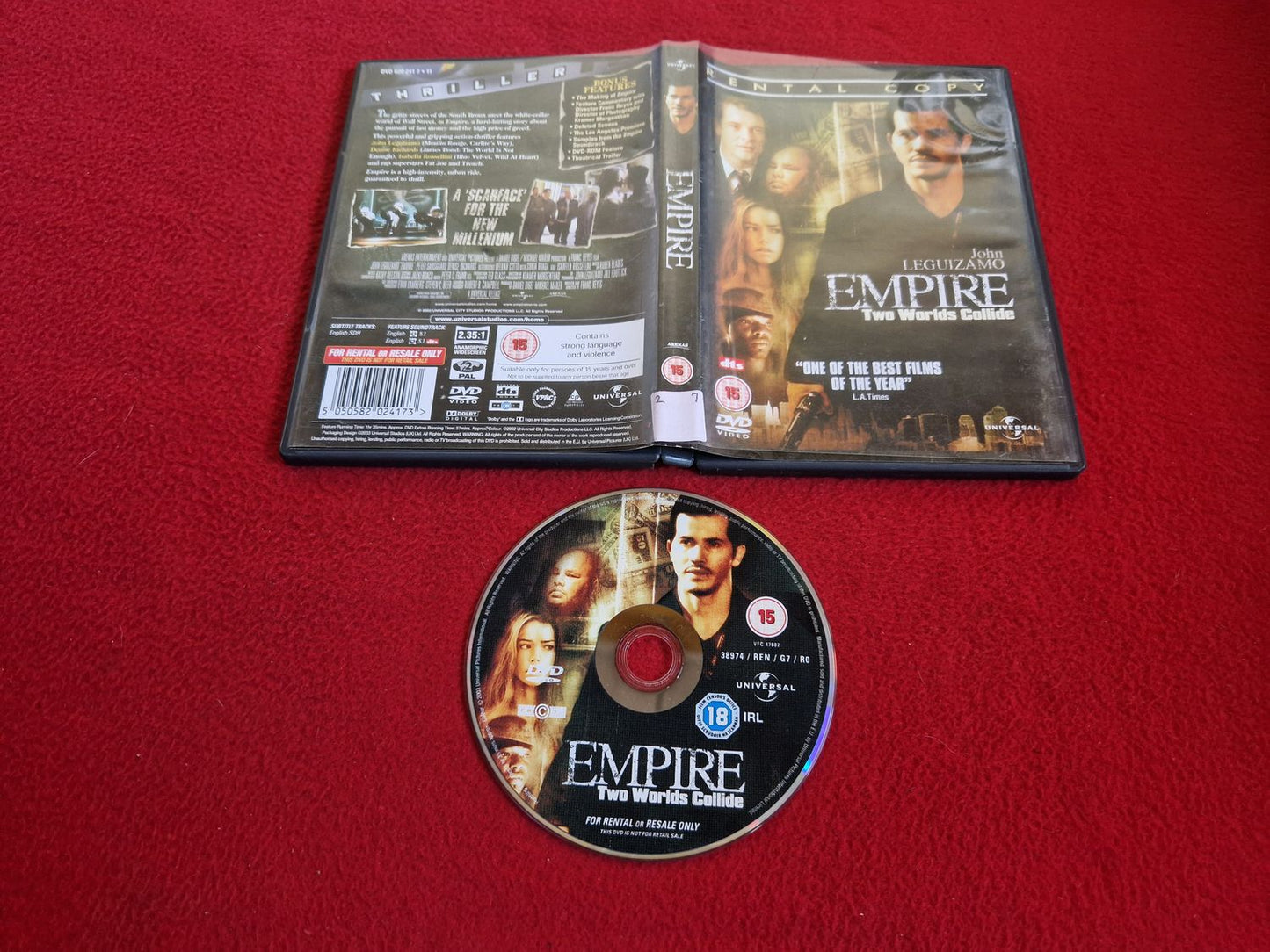 EMPIRE DVD