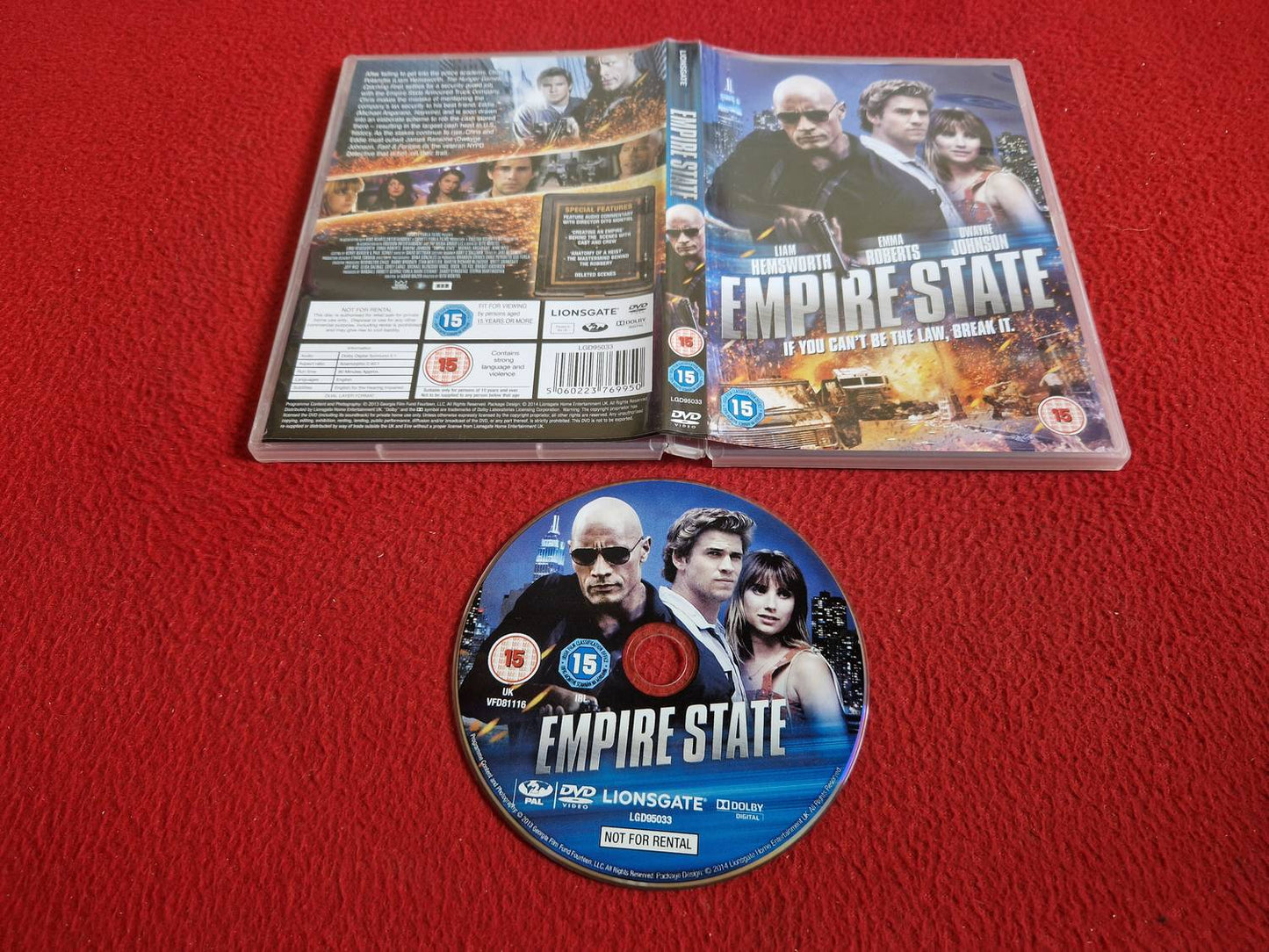 EMPIRE STATE DVD