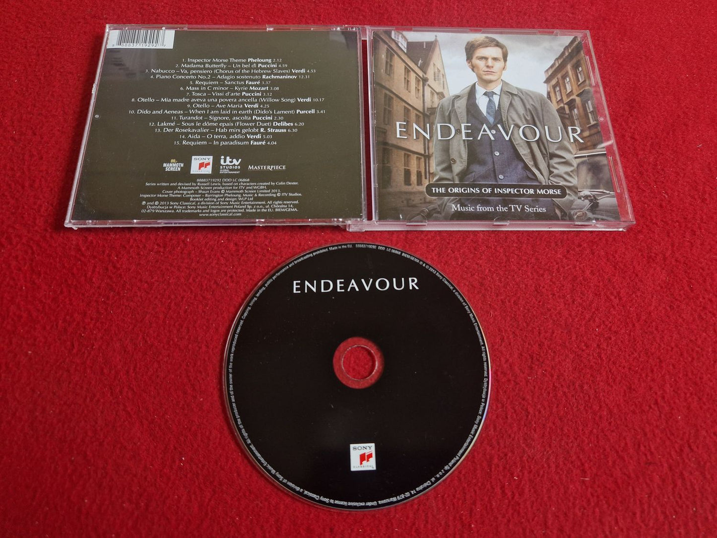 ENDEAVOUR - MUSIC FROM THE TV SERIES till CD
