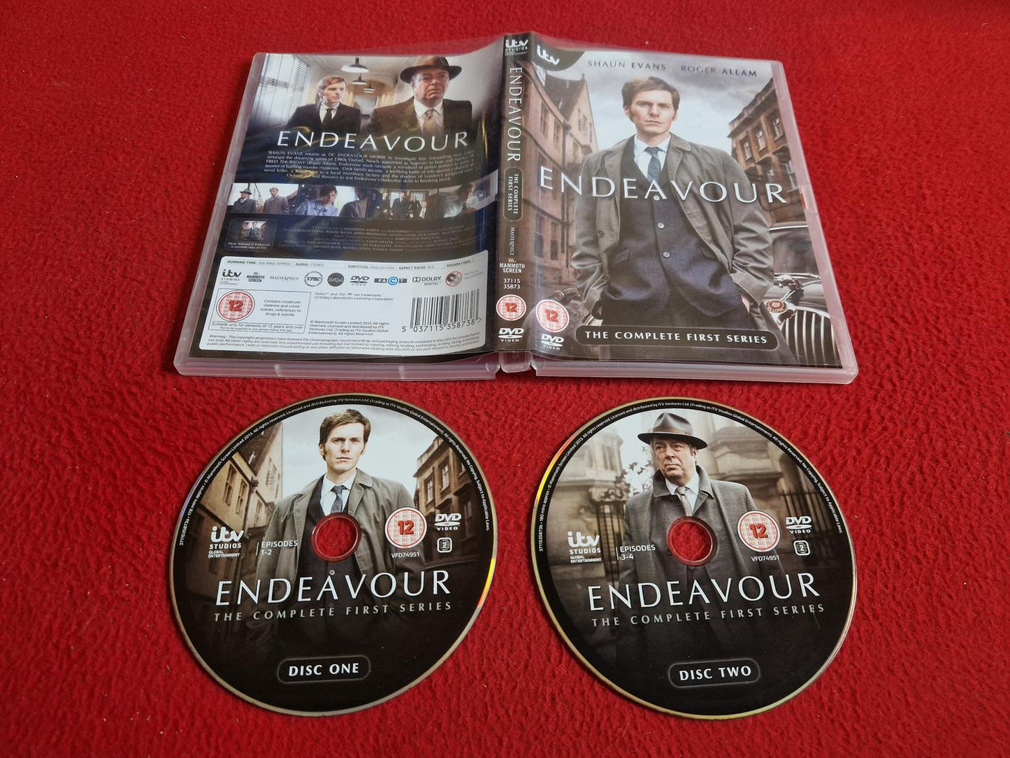 ENDEAVOUR SERIES 1 DVD