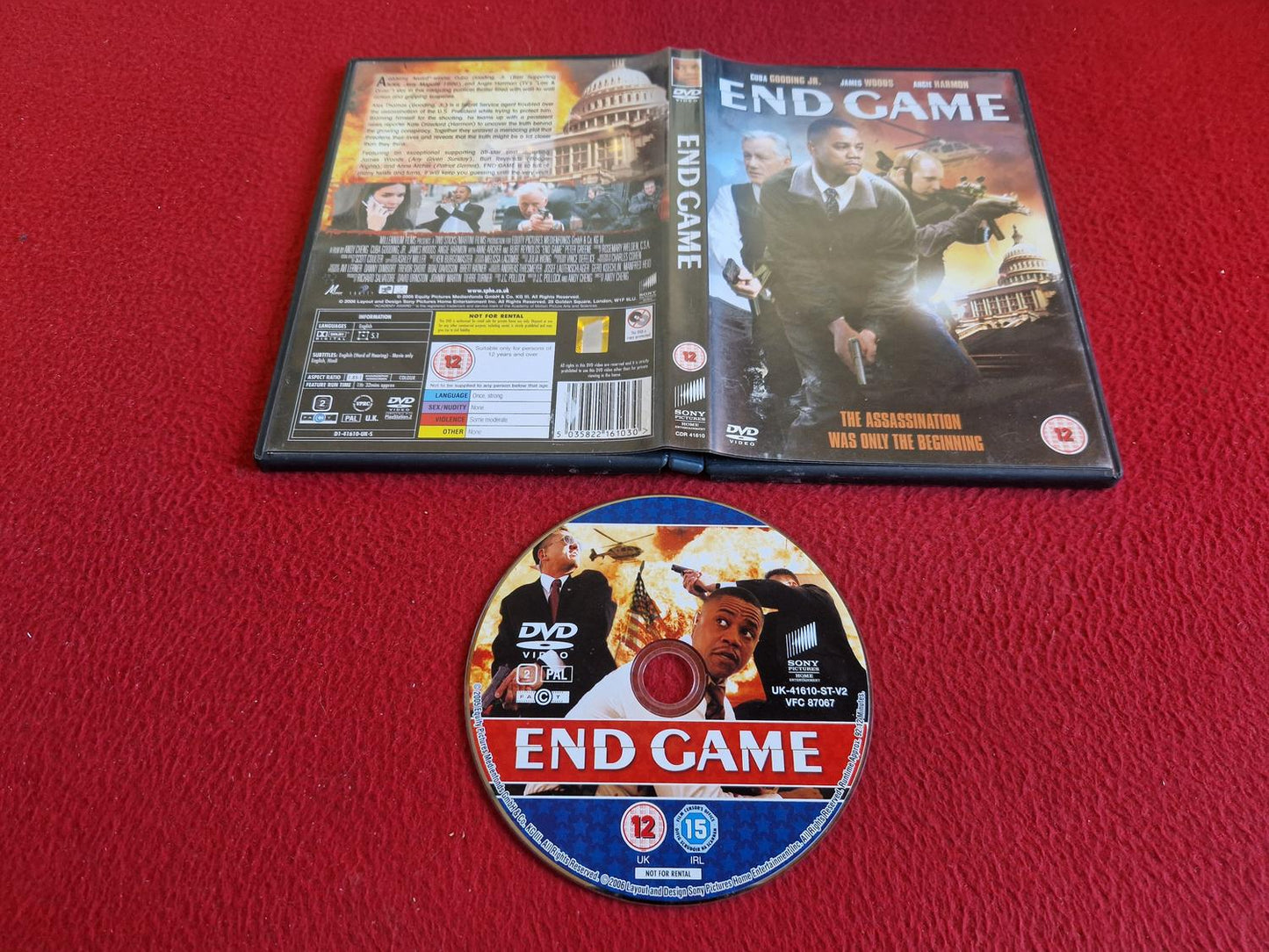 END GAME DVD
