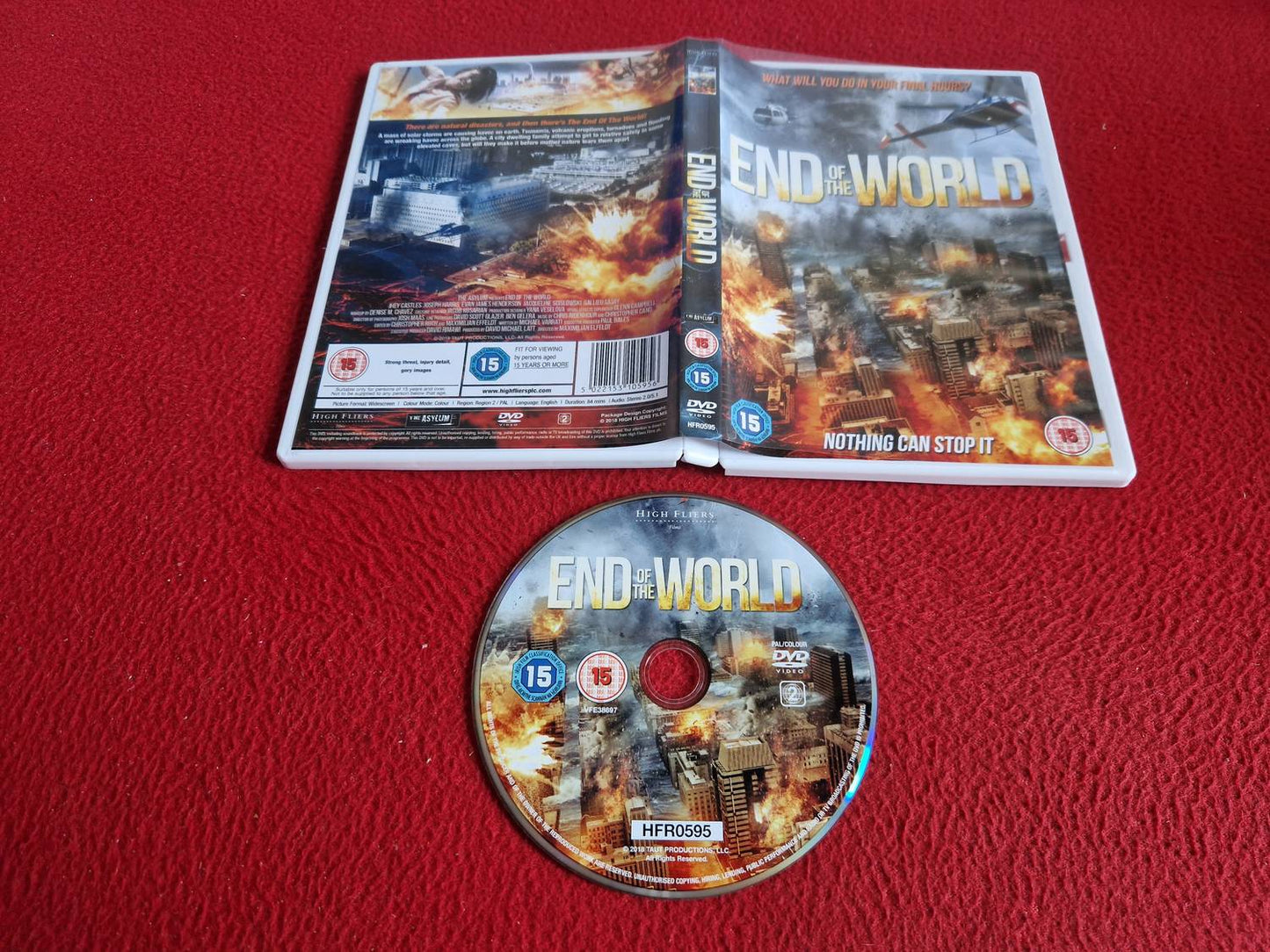 END OF THE WORLD DVD