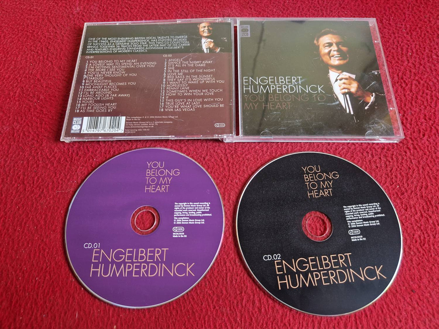 ENGELBERT HUMPERDINCK YOU BELONG TO MY HEART CD