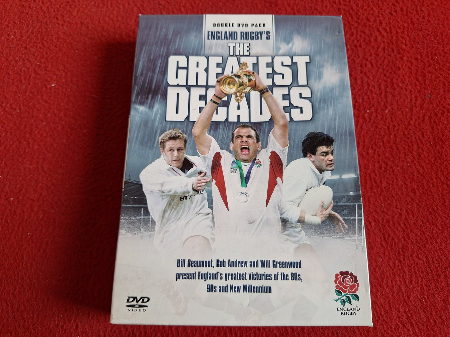 ENGLAND RUGBY THE GREATEST DECADES BOX DVD
