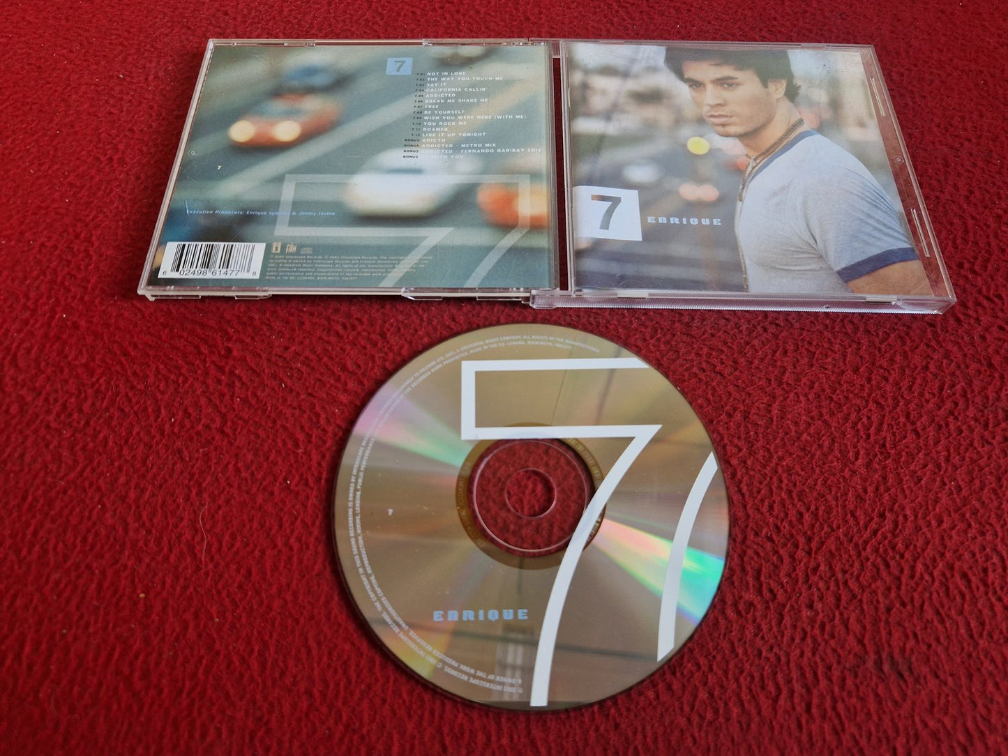 ENRIQUE IGLESIAS 7 CD