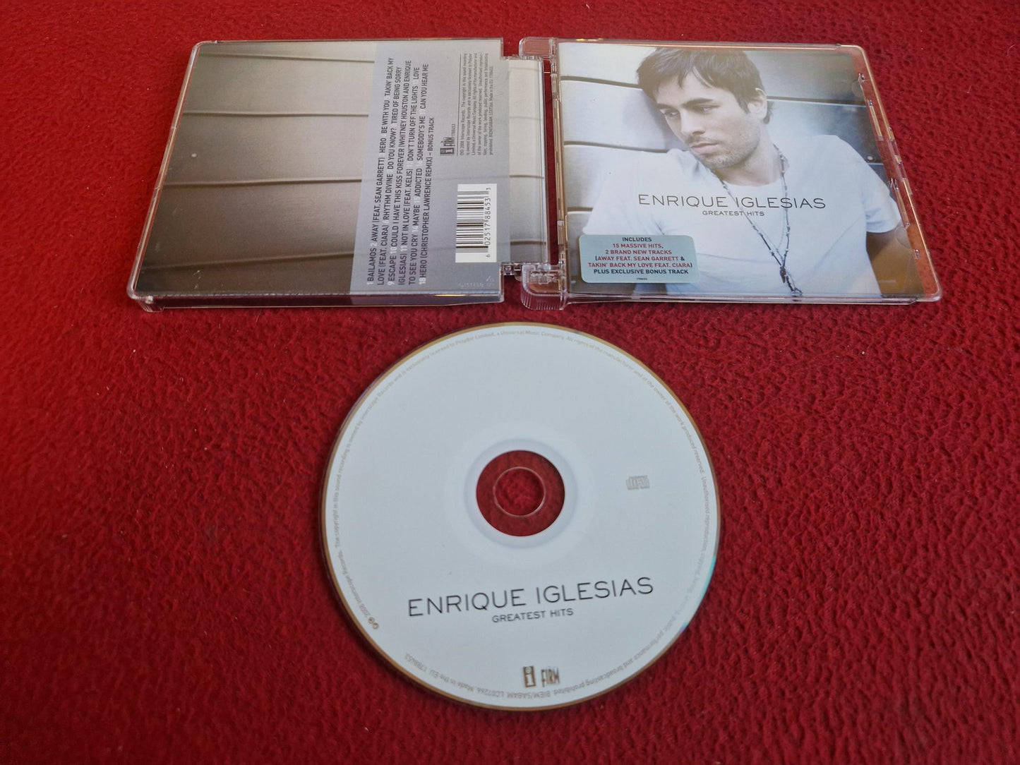 ENRIQUE IGLESIAS GREATEST HITS CD