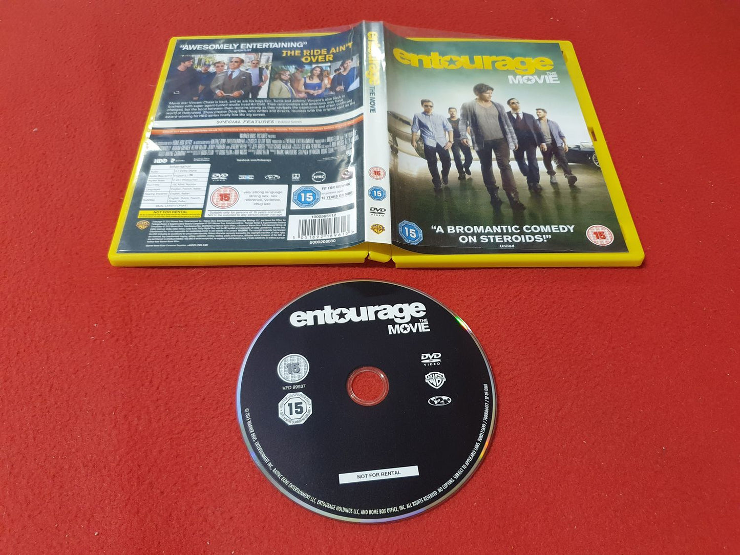 ENTOURAGE THE MOVIE till DVD