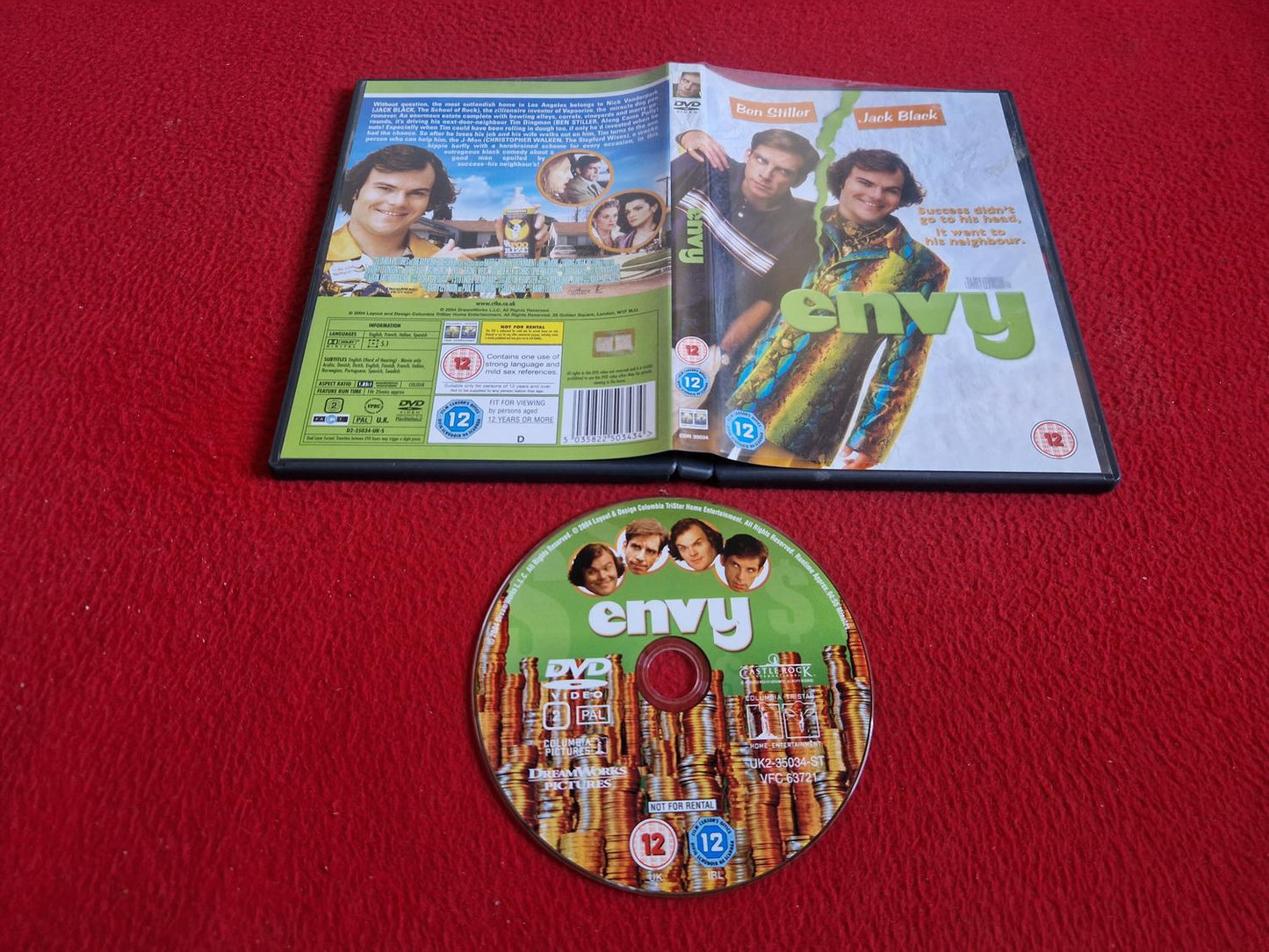 ENVY DVD