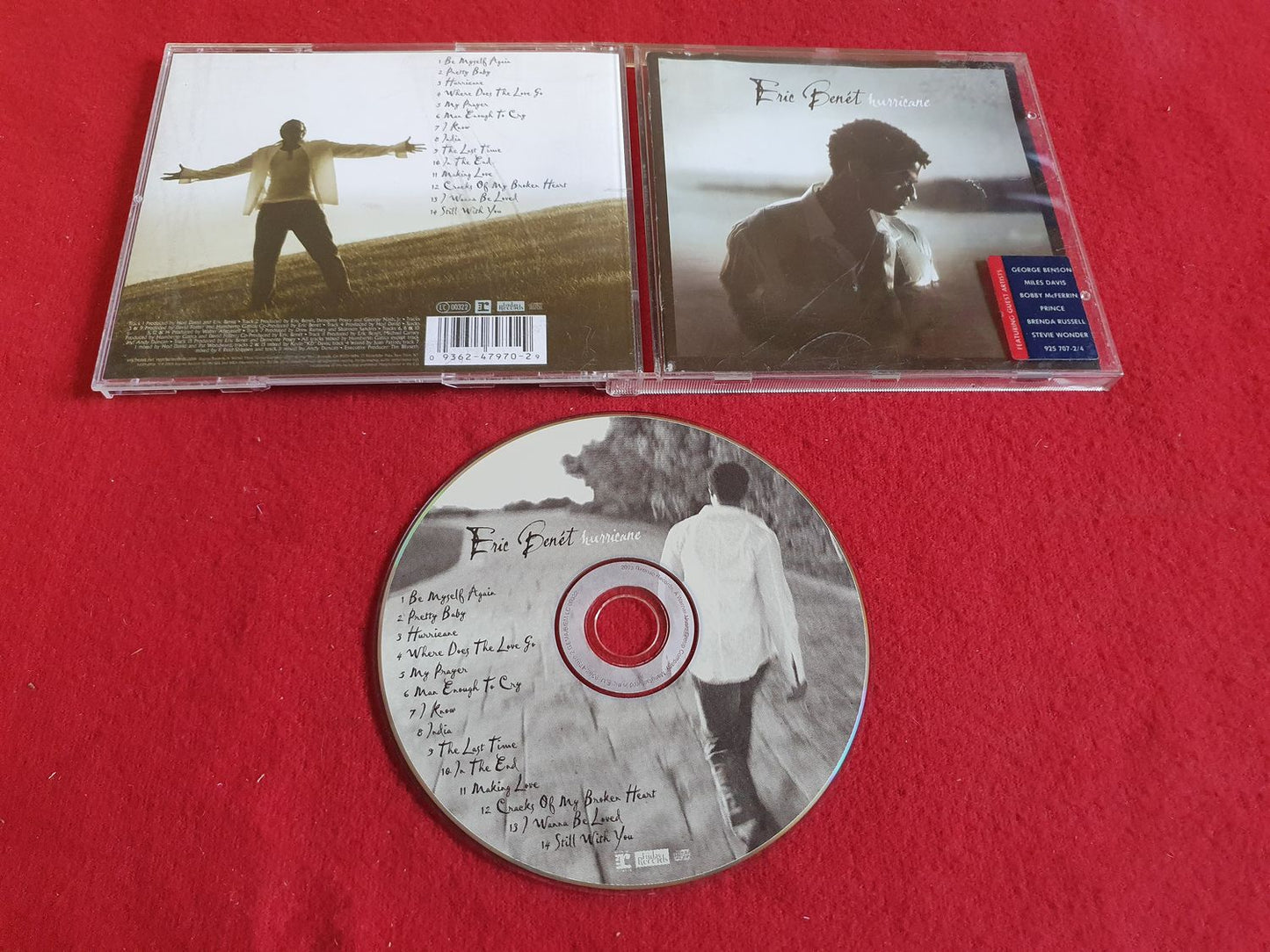 ERIC BENET HURRICANE till CD