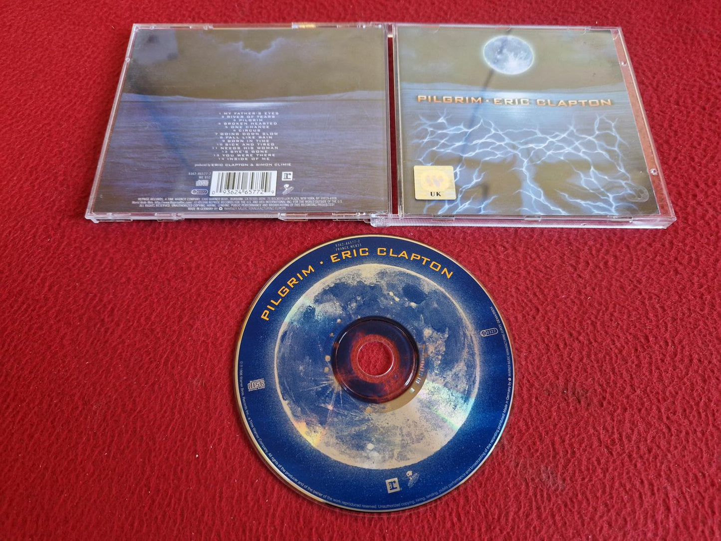 ERIC CLAPTON PILGRIM CD