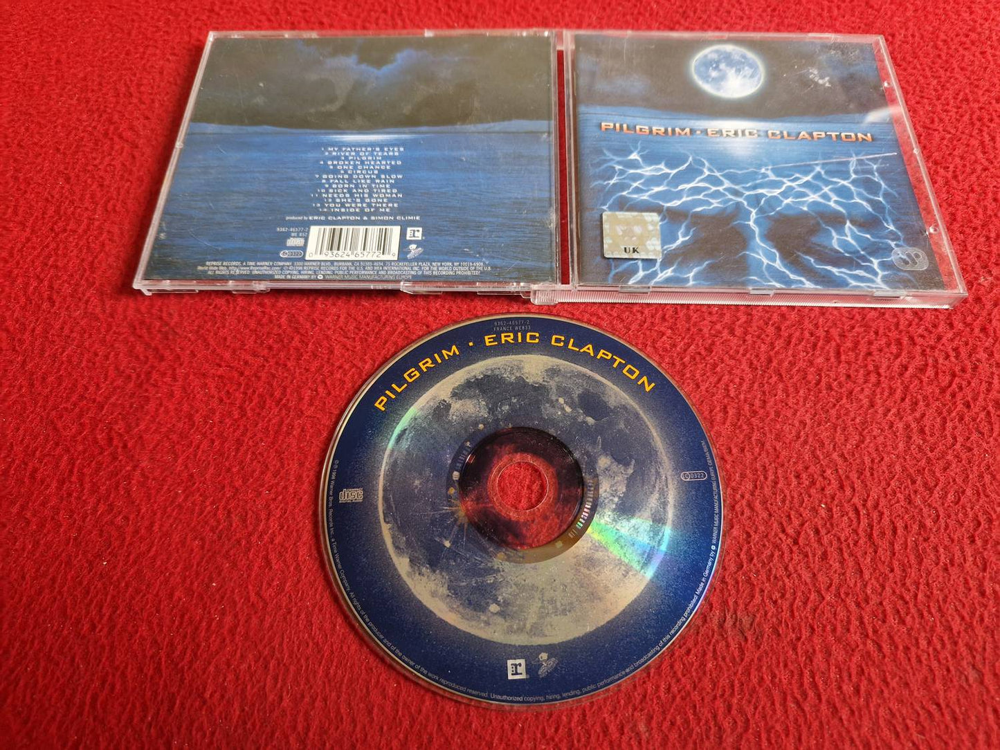 ERIC CLAPTON PILGRIM CD