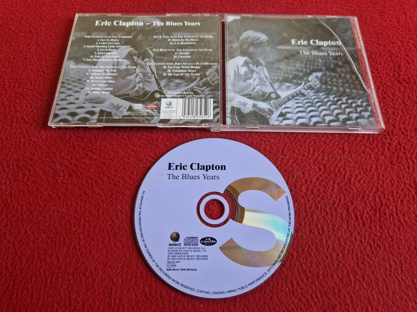 ERIC CLAPTON THE BLUES YEARS CD