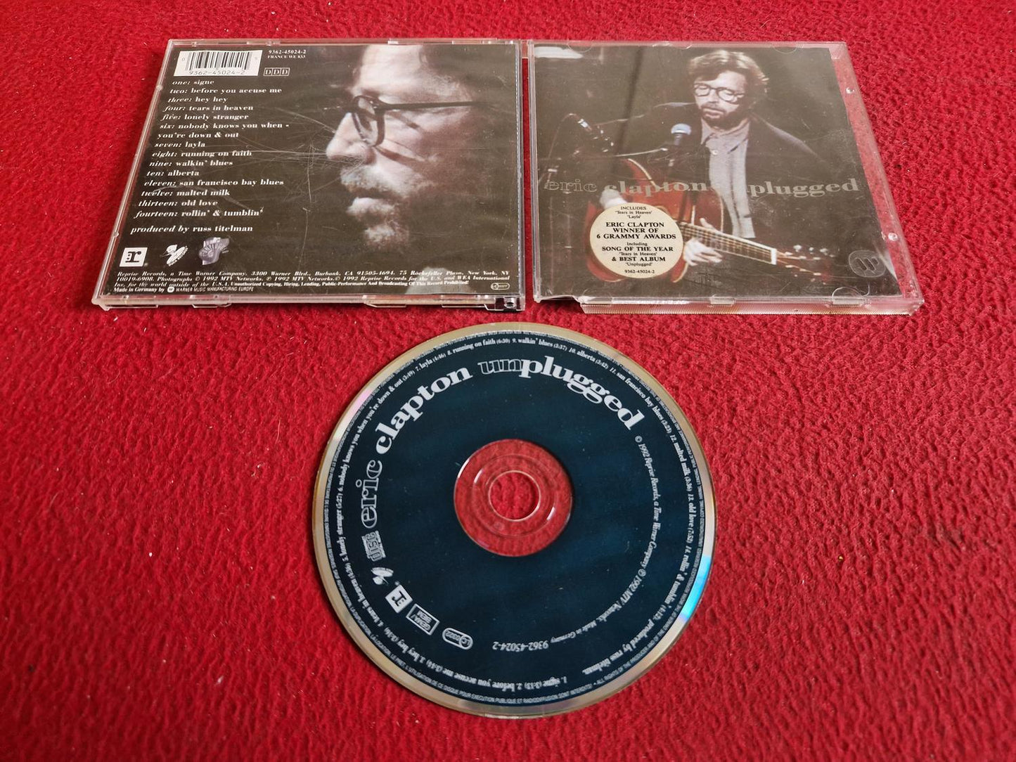 ERIC CLAPTON UNPLUGGED CD