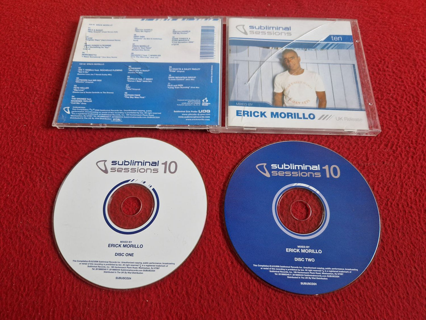 ERICK MORILLO – SUBLIMINAL SESSIONS TEN CD