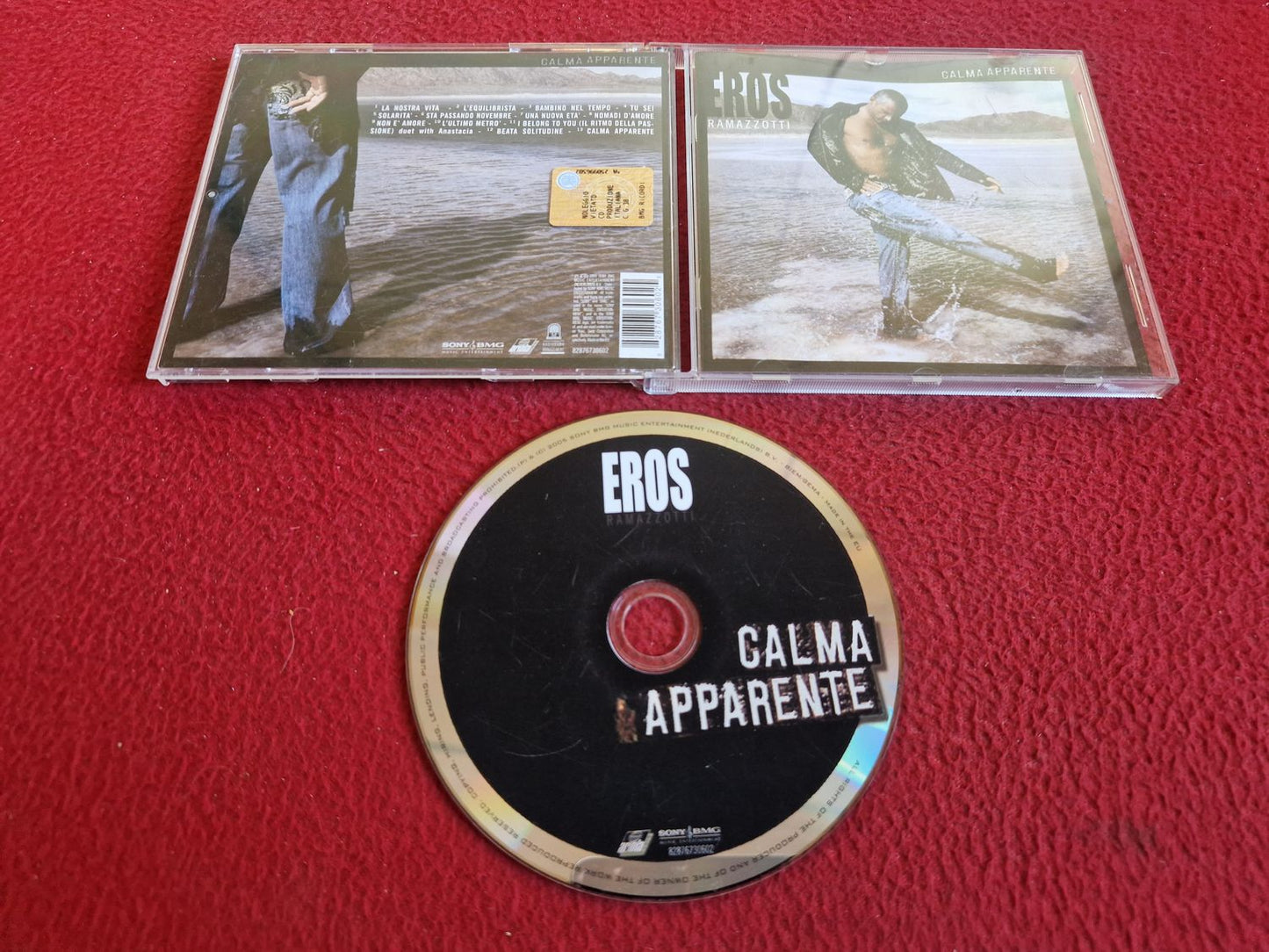 EROS RAMAZOTTI CALMA APPARENTE CD