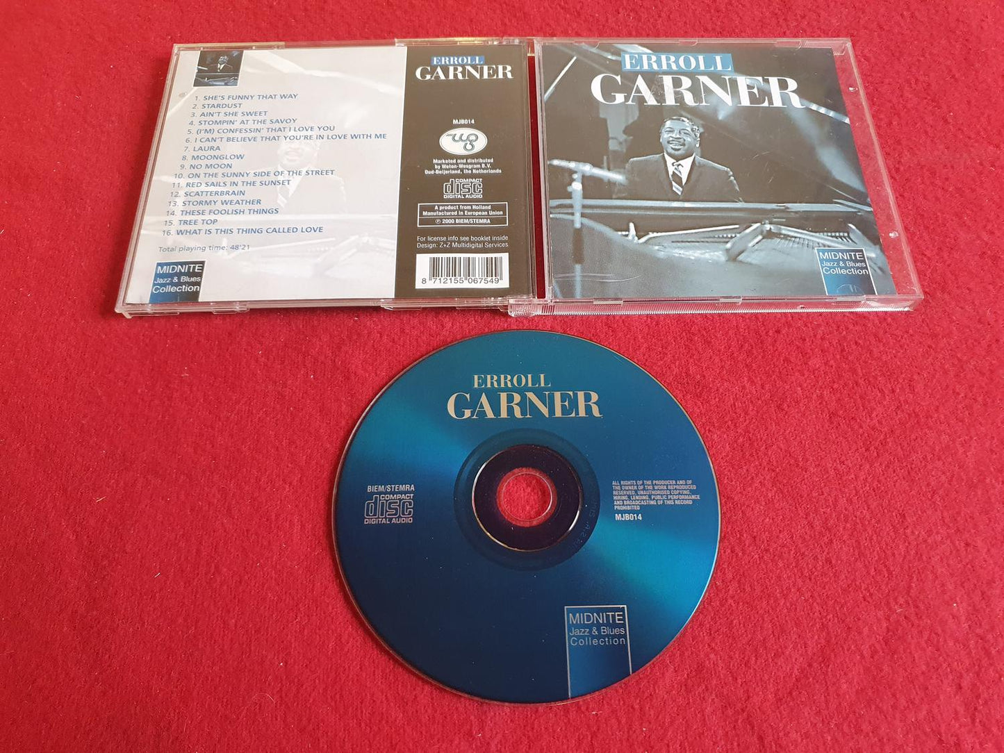 ERROLL GARNER - ERROLL GARNER till CD