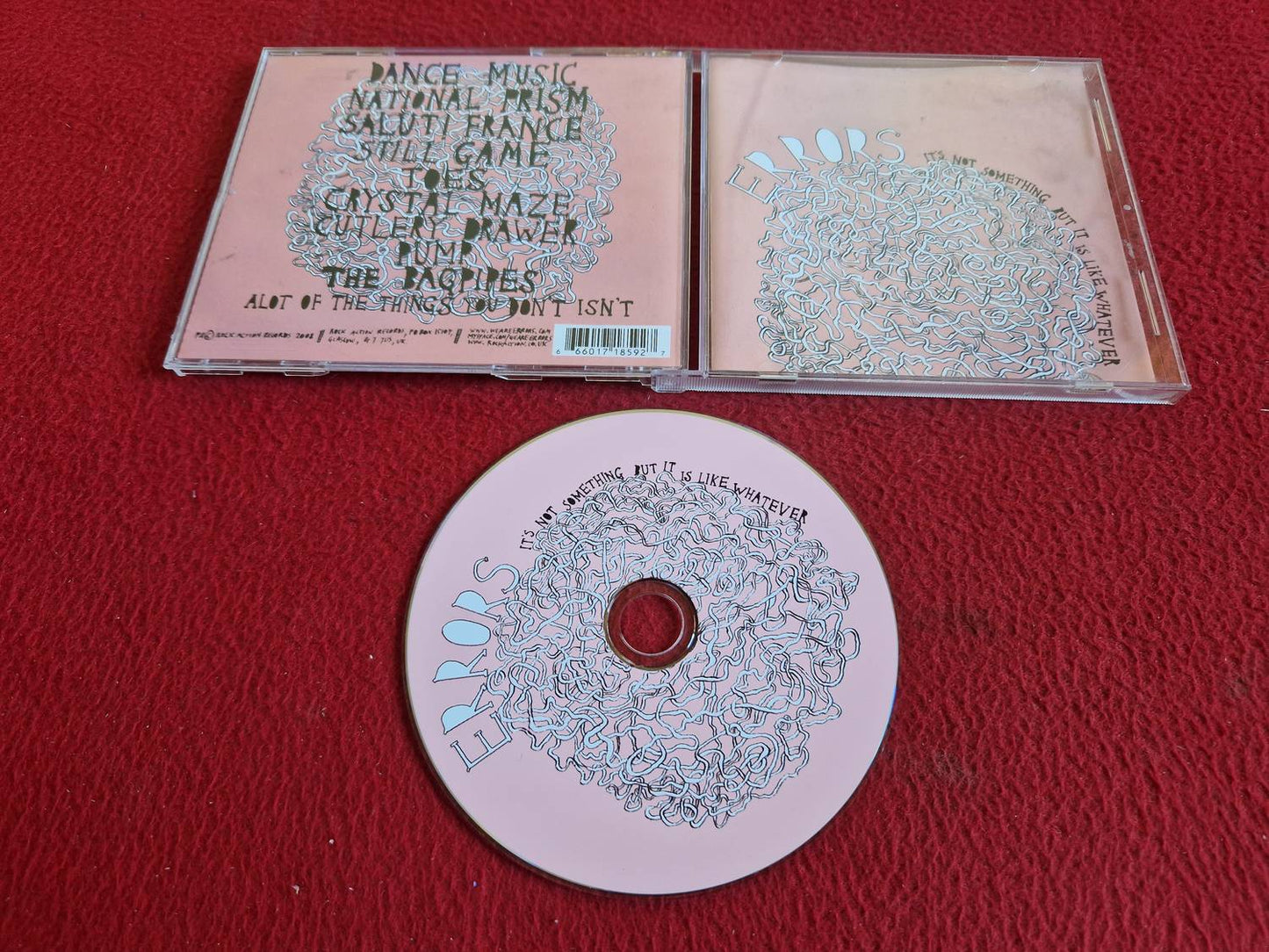 ERRORS IT'S NOT SOMETHING BUT IT IS LIKE WHATEVER CD