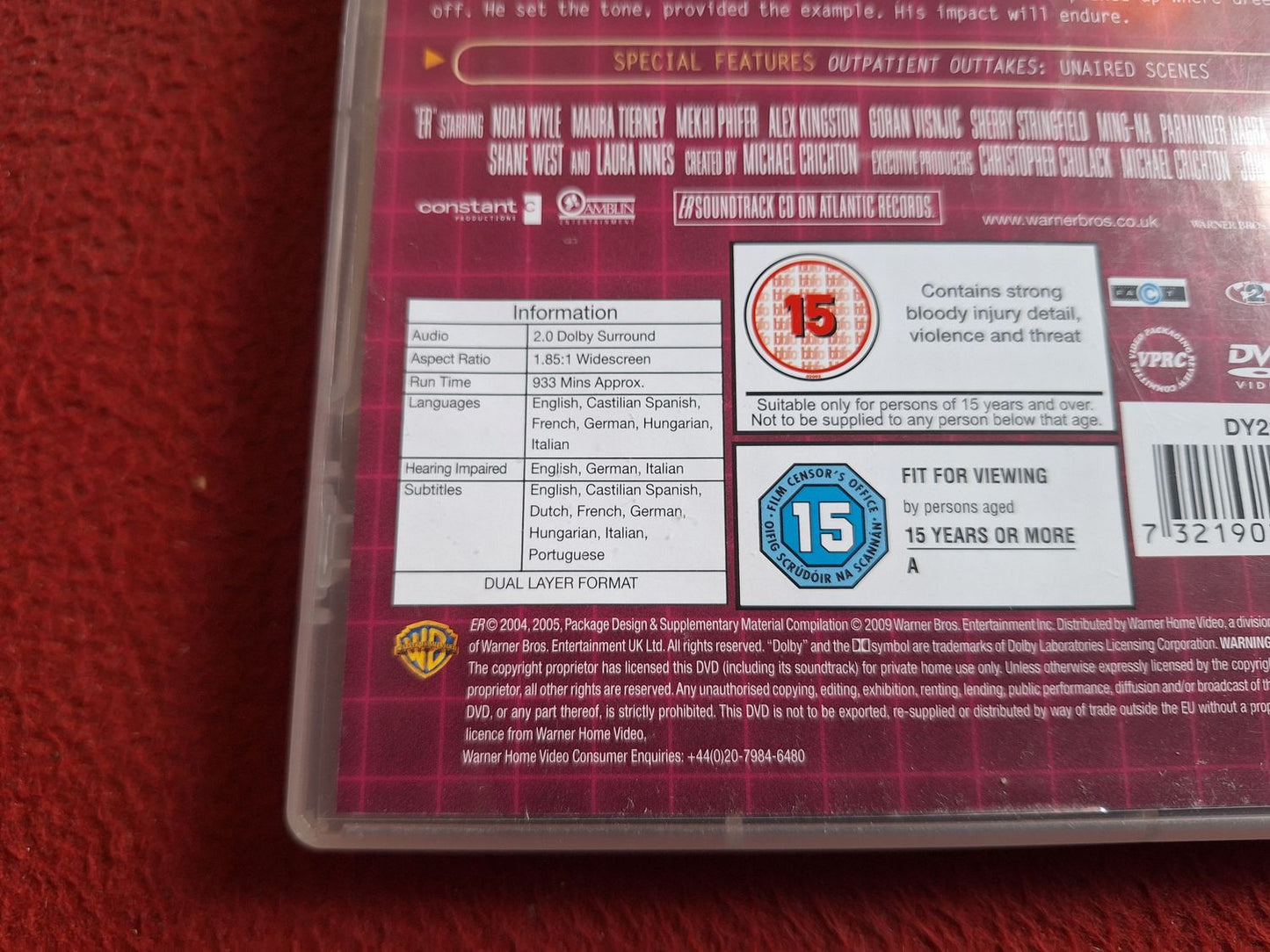 ER SEASON 11 BOX DVD
