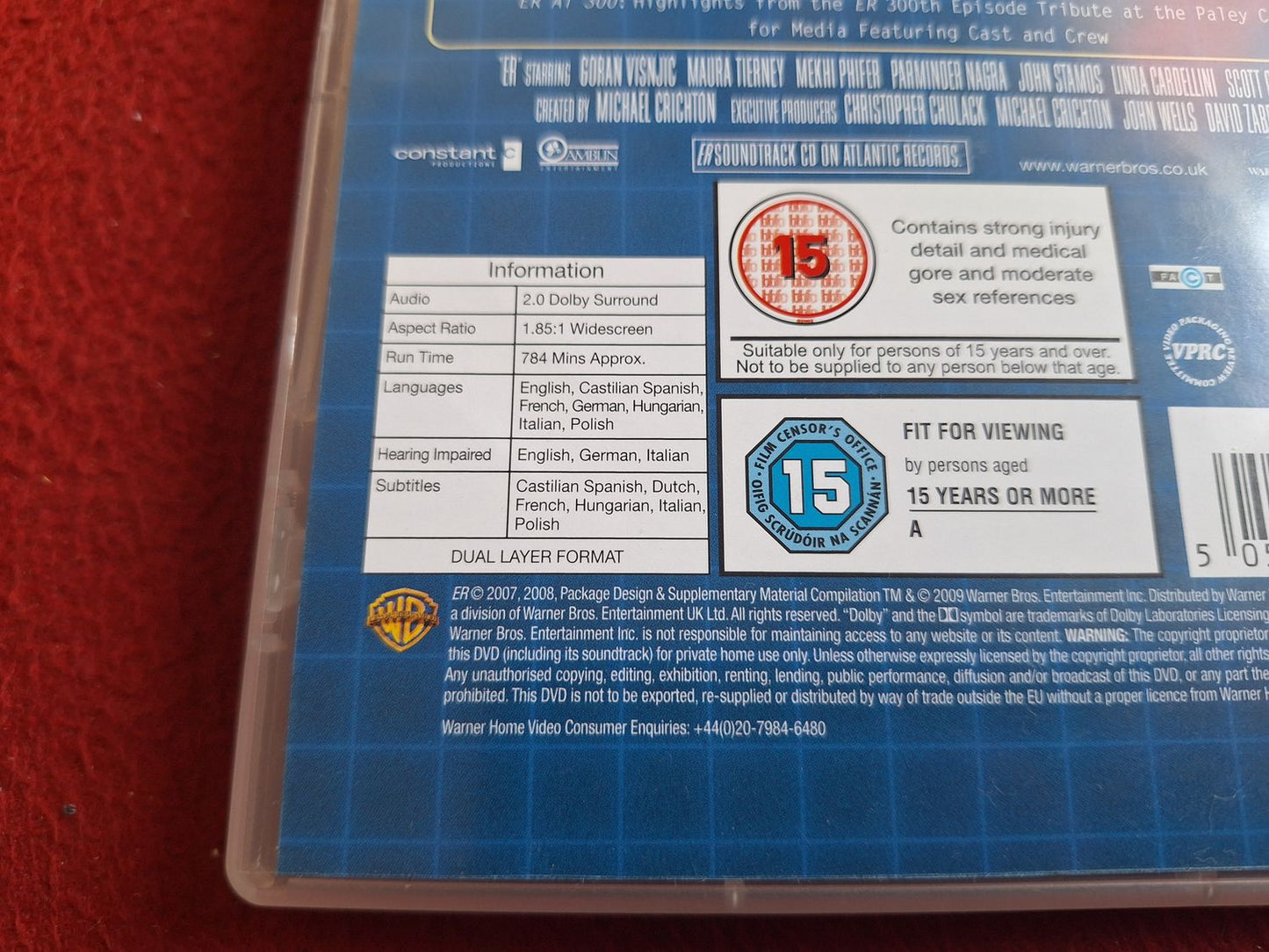 ER SEASON 14 BOX DVD