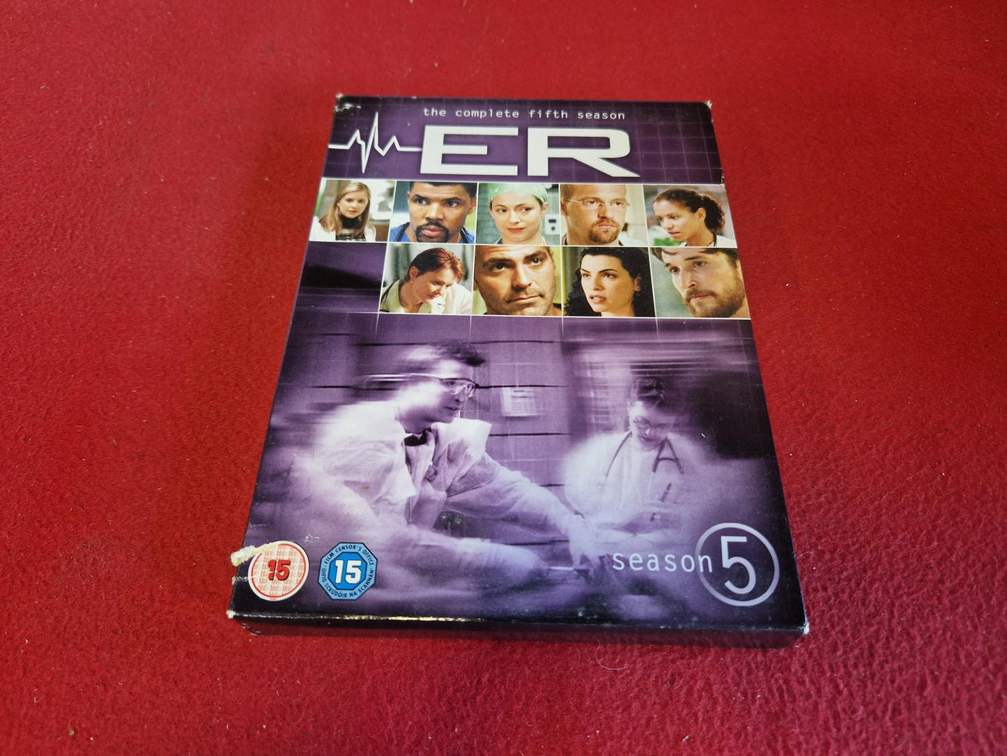 ER SEASON 5 BOX till DVD