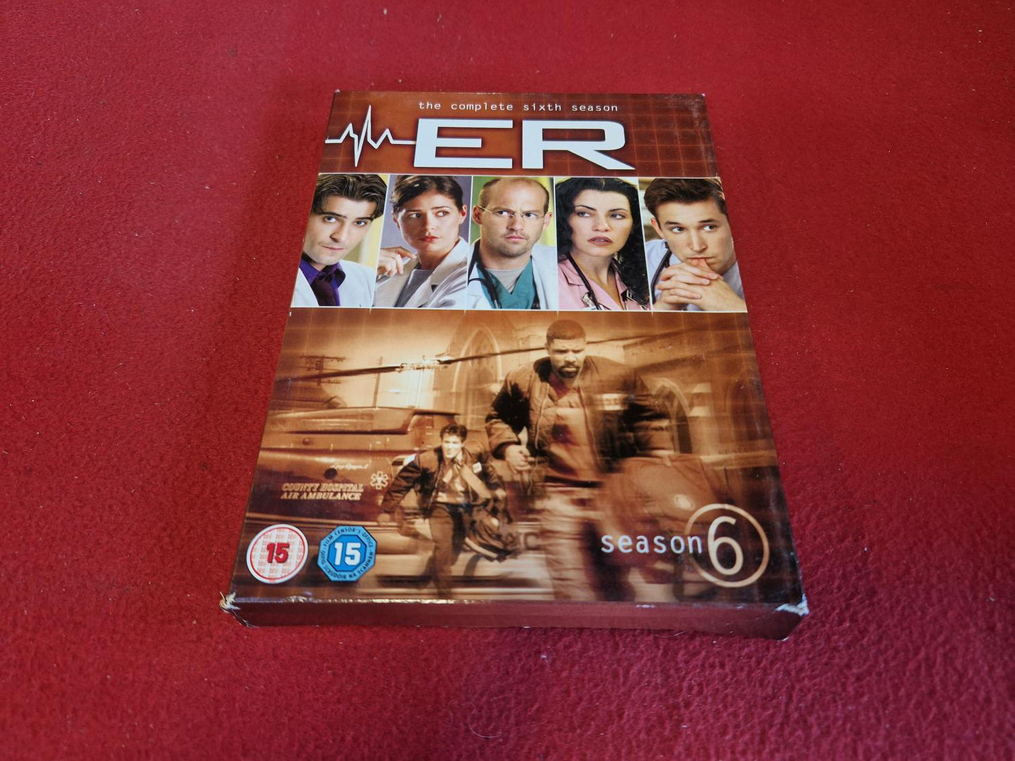 ER SEASON 6 BOX till DVD