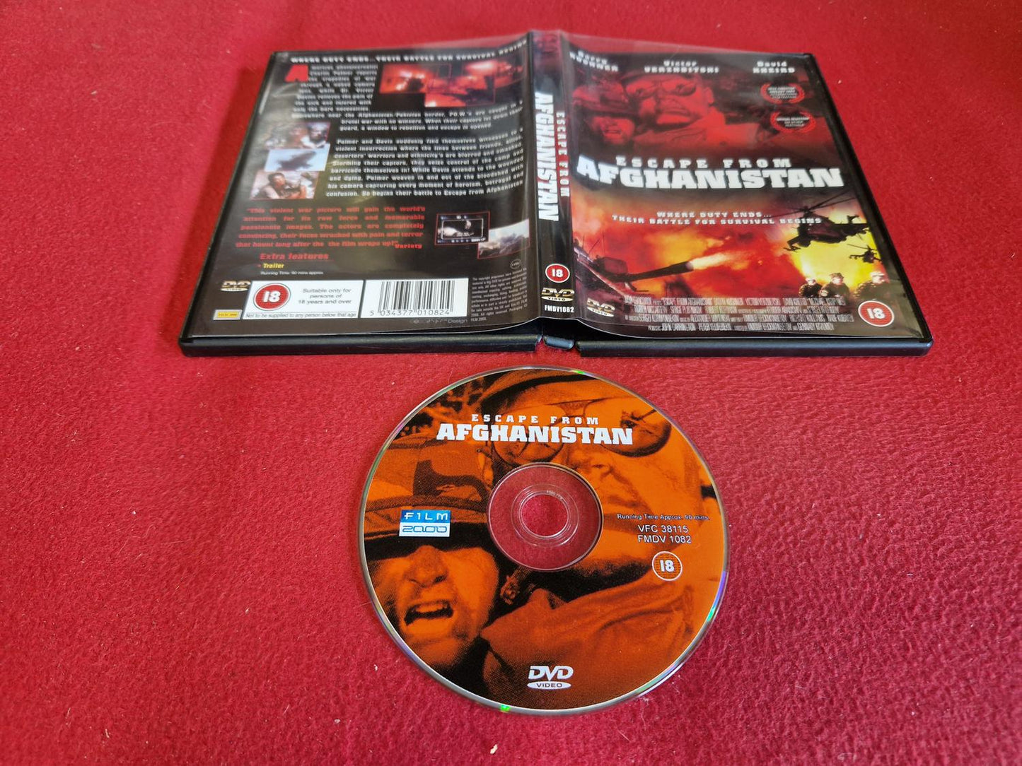 ESCAPE FROM AFGHANISTAN till DVD