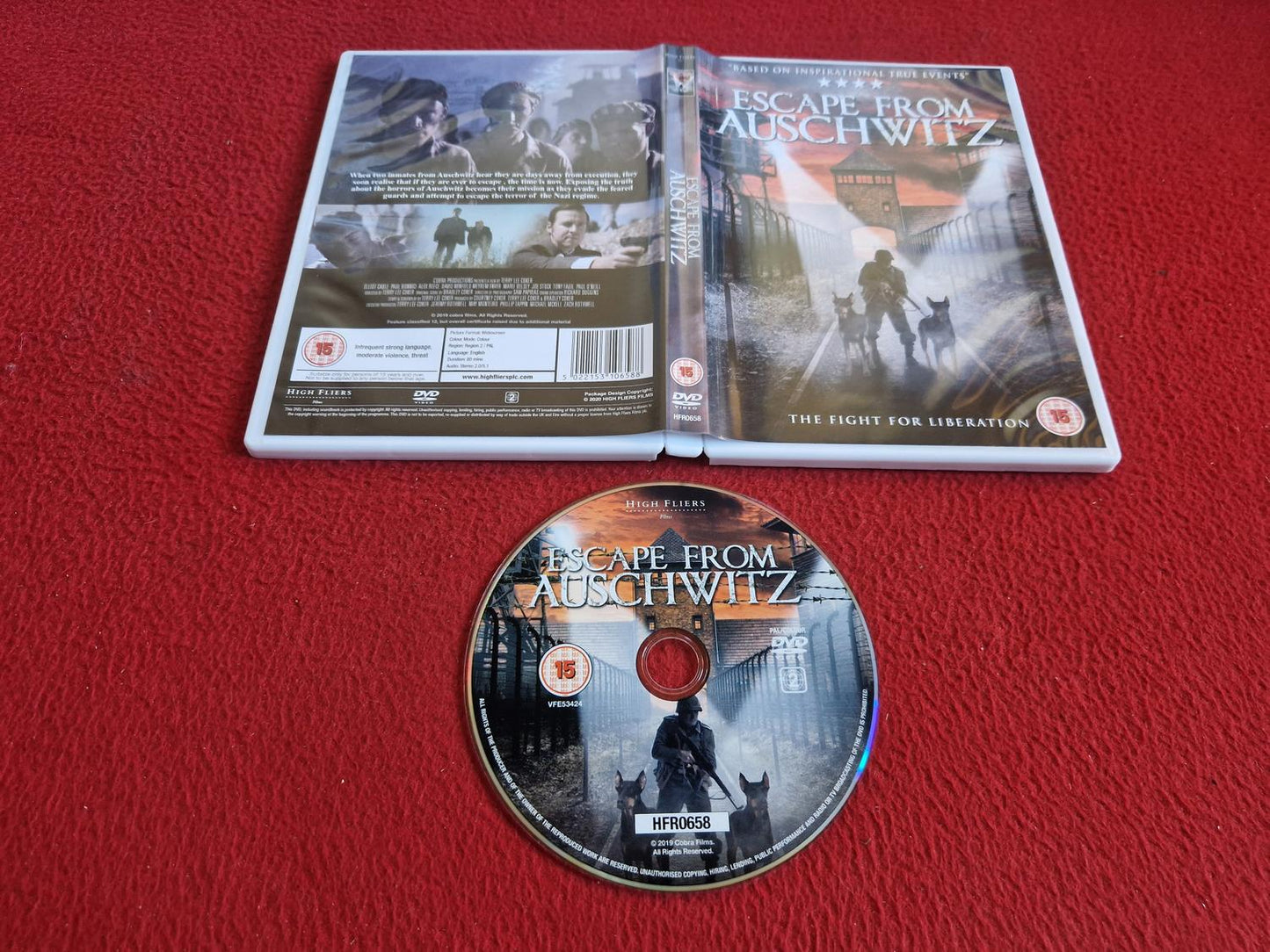 ESCAPE FROM AUSCHWITZ DVD