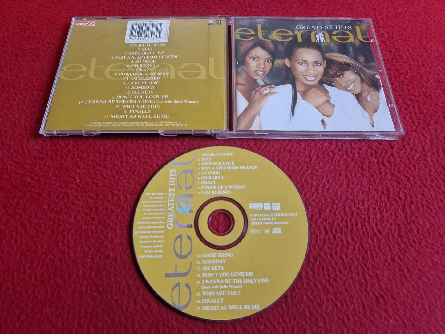 ETERNAL GREATEST HITS CD