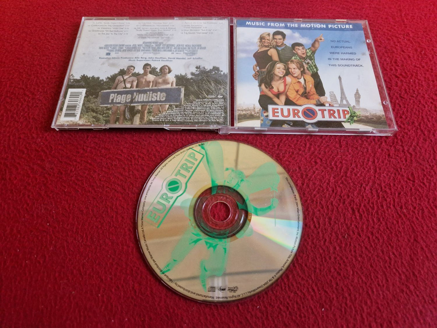 EUROTRIP MUSIC FROM THE MOTION PICTURE CD