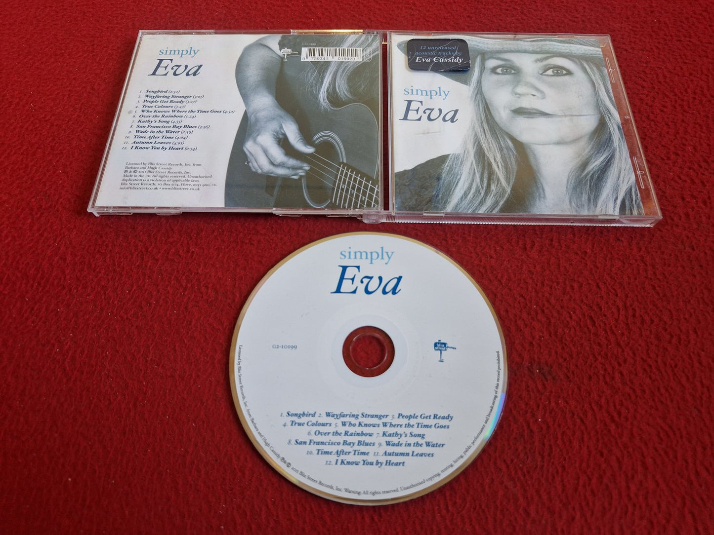 EVA CASSIDY SIMPLY EVA CD