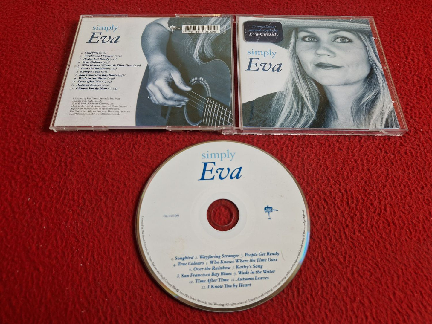 EVA CASSIDY SIMPLY EVA CD